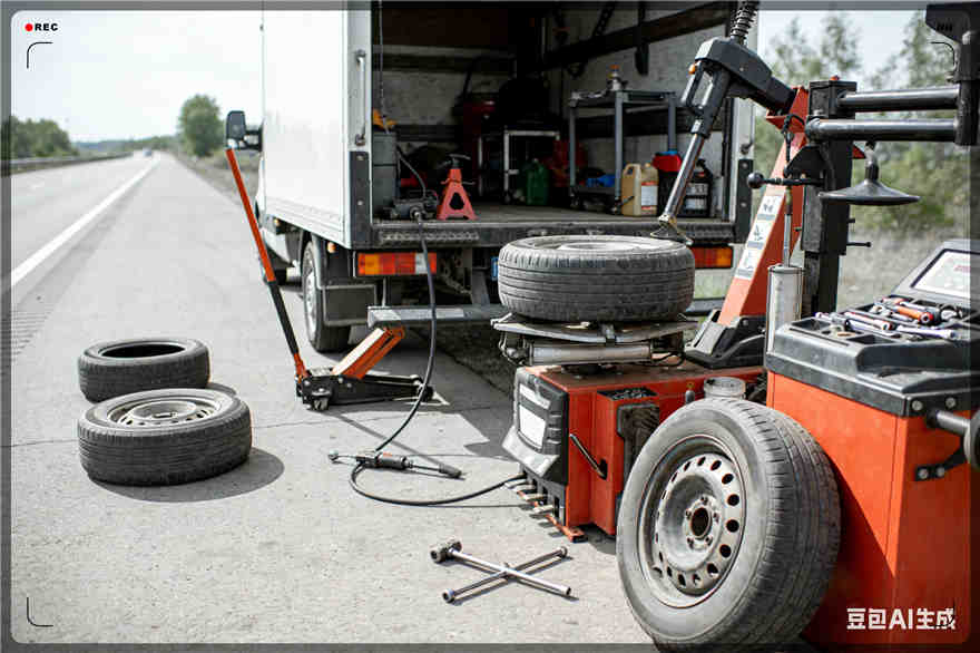 五通桥扎胎道路救援-流动补胎