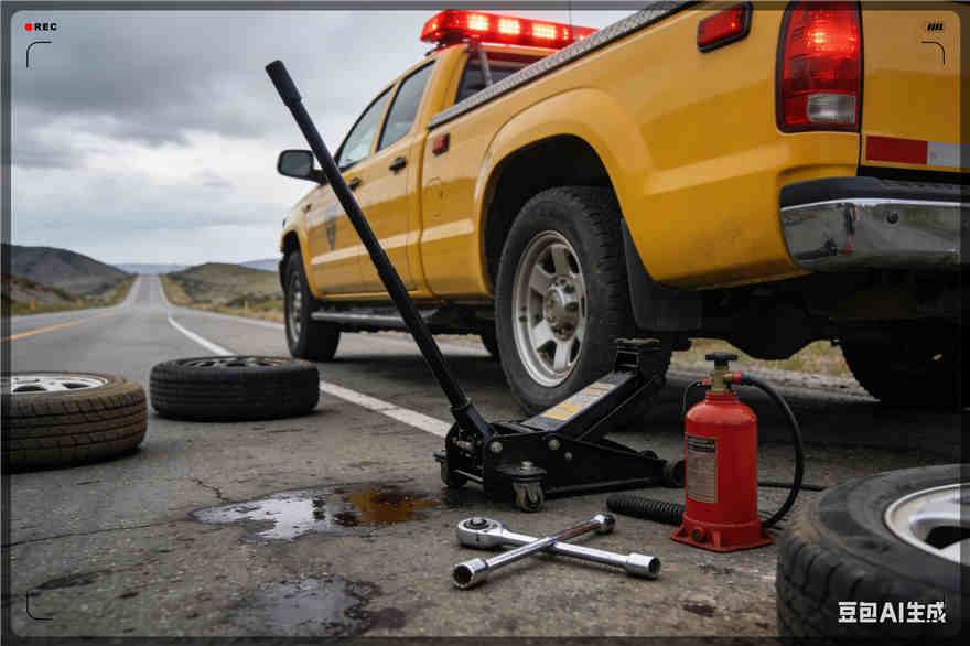 五通桥爆胎道路救援-汽车换轮胎